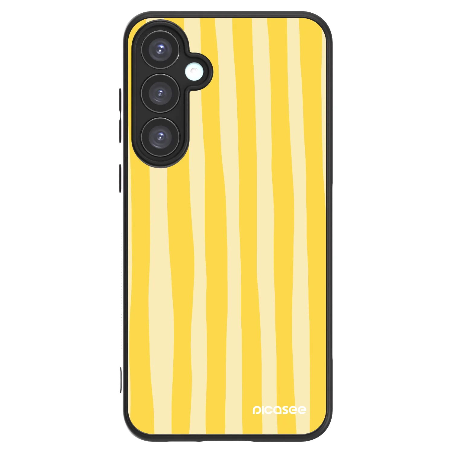 Picasee ULTIMATE CASE Samsung Galaxy A55 5G A556B - készülékre - Lines lemon