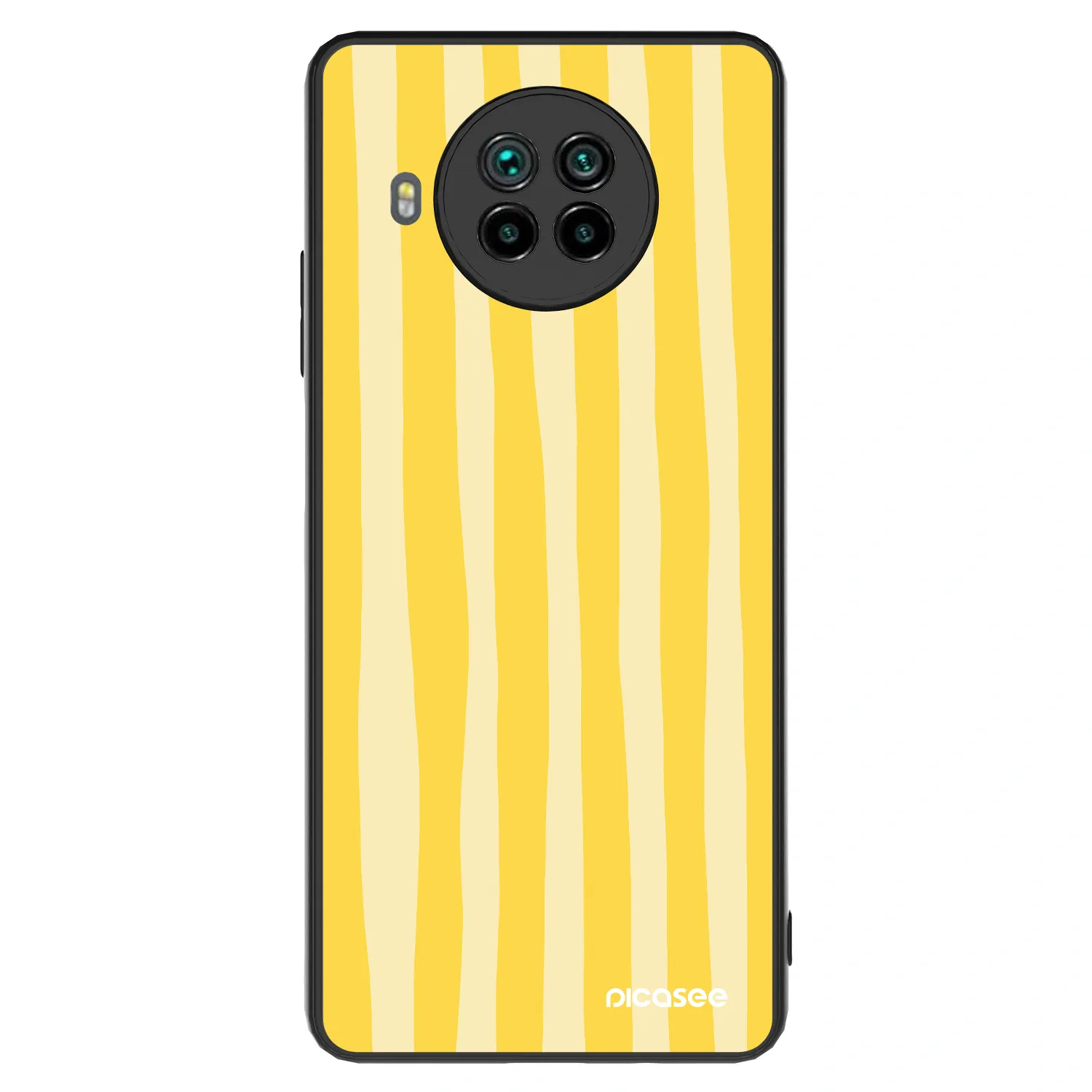 Picasee ULTIMATE CASE Xiaomi Mi 10T Lite - készülékre - Lines lemon