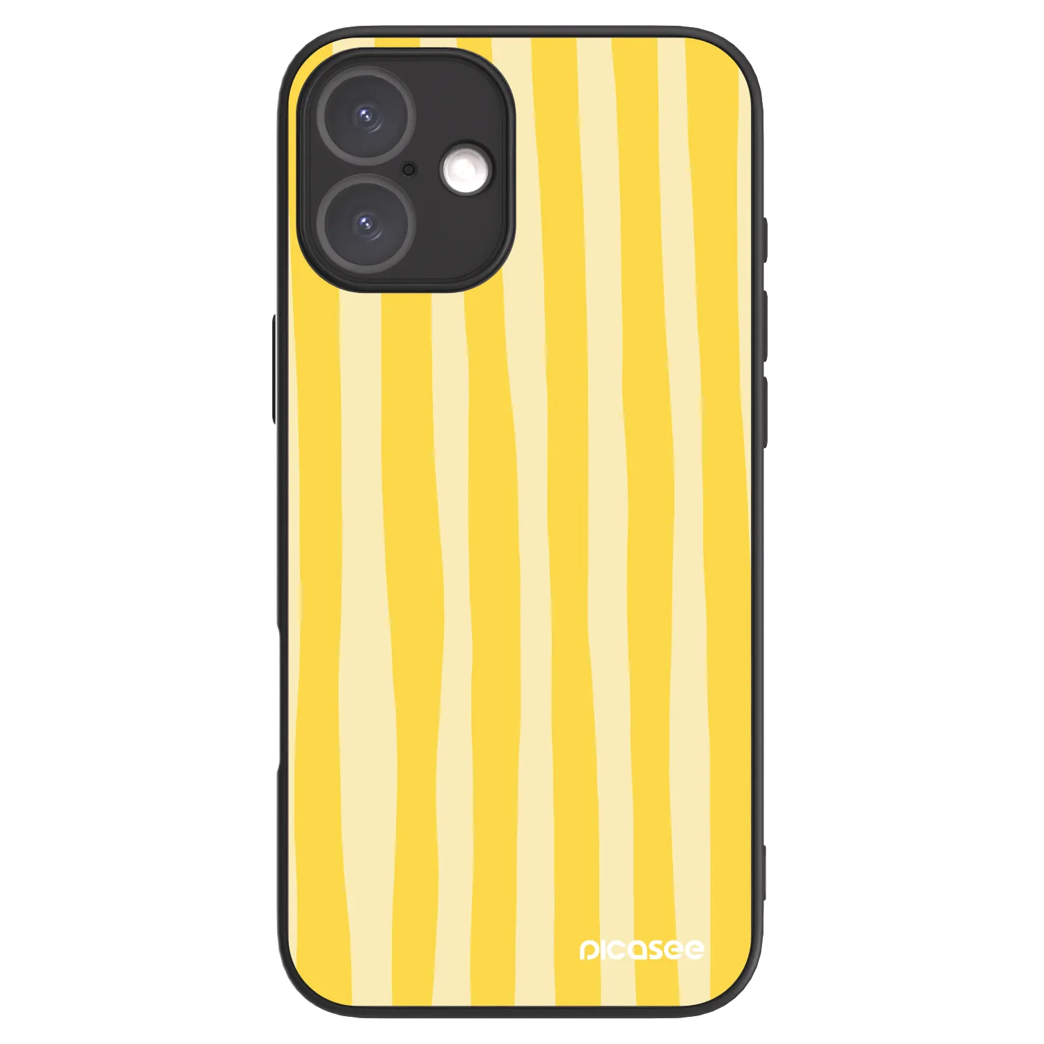 Picasee ULTIMATE CASE Apple iPhone 16 Plus - készülékre - Lines lemon