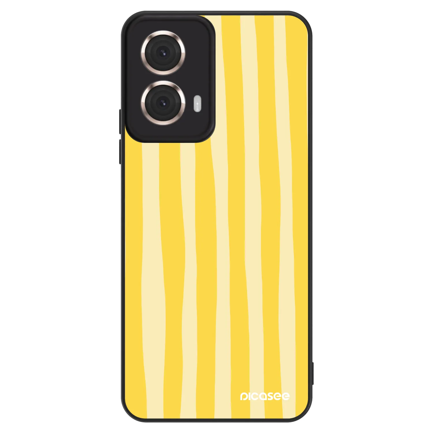 Picasee ULTIMATE CASE Motorola Moto G85 - készülékre - Lines lemon