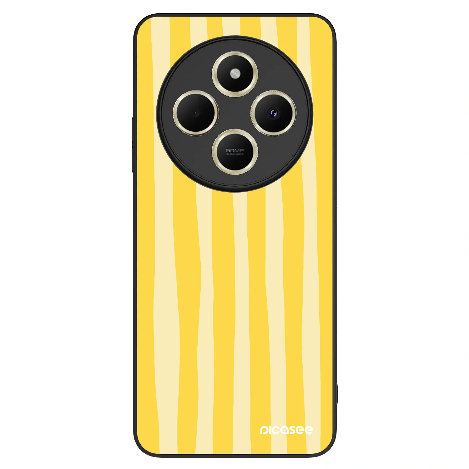 Picasee ULTIMATE CASE Xiaomi Redmi 14C - készülékre - Lines lemon
