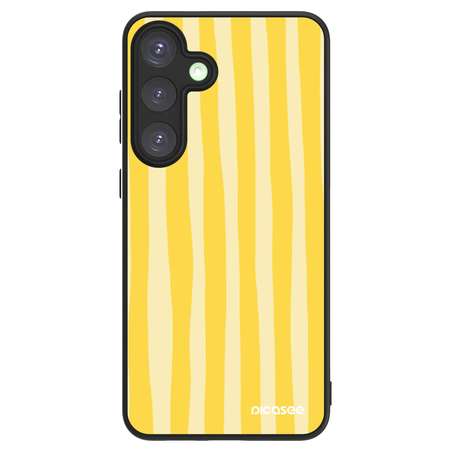 Picasee ULTIMATE CASE Samsung Galaxy S25+ 5G - készülékre - Lines lemon