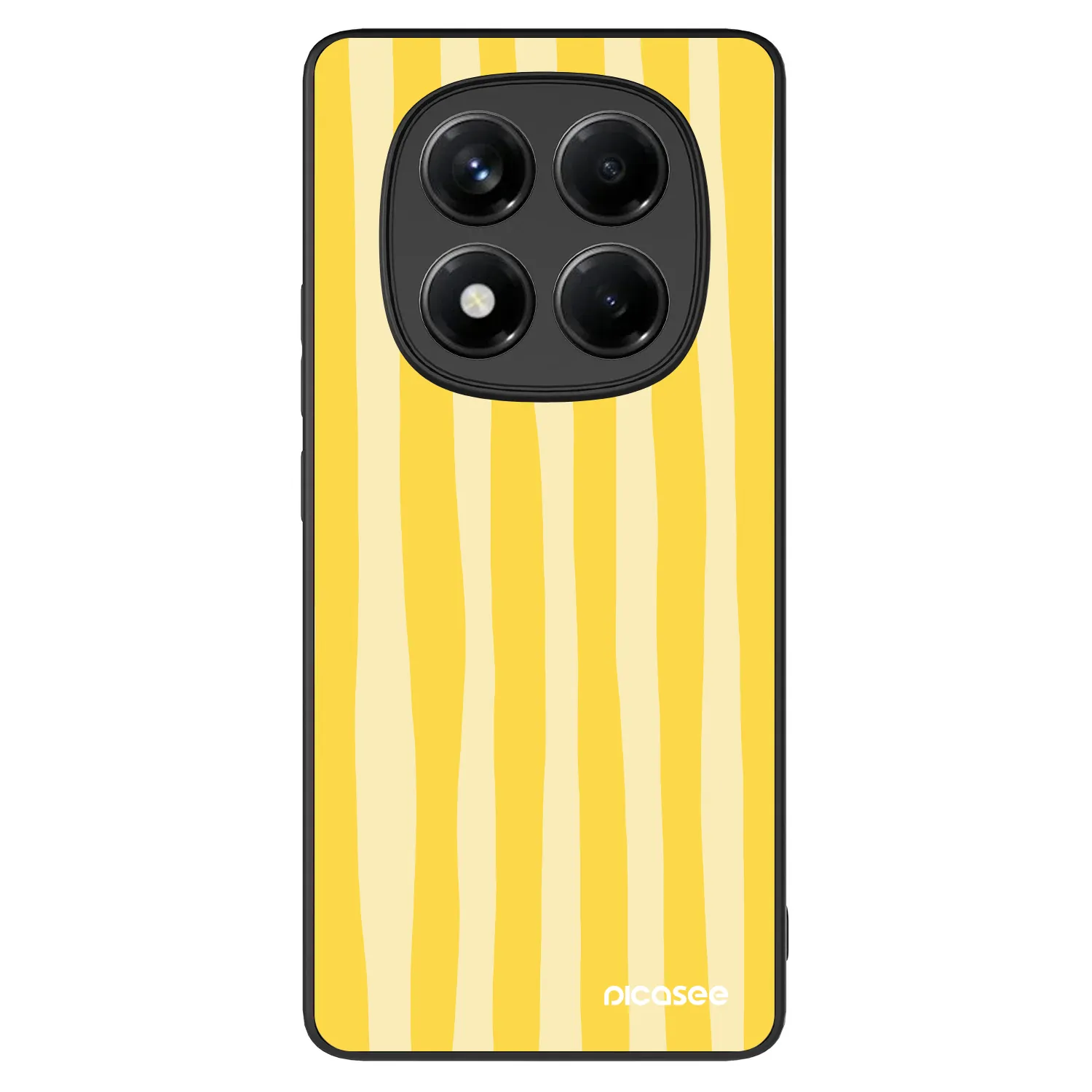 Picasee ULTIMATE CASE Xiaomi Redmi Note 14 Pro 4G - készülékre - Lines lemon