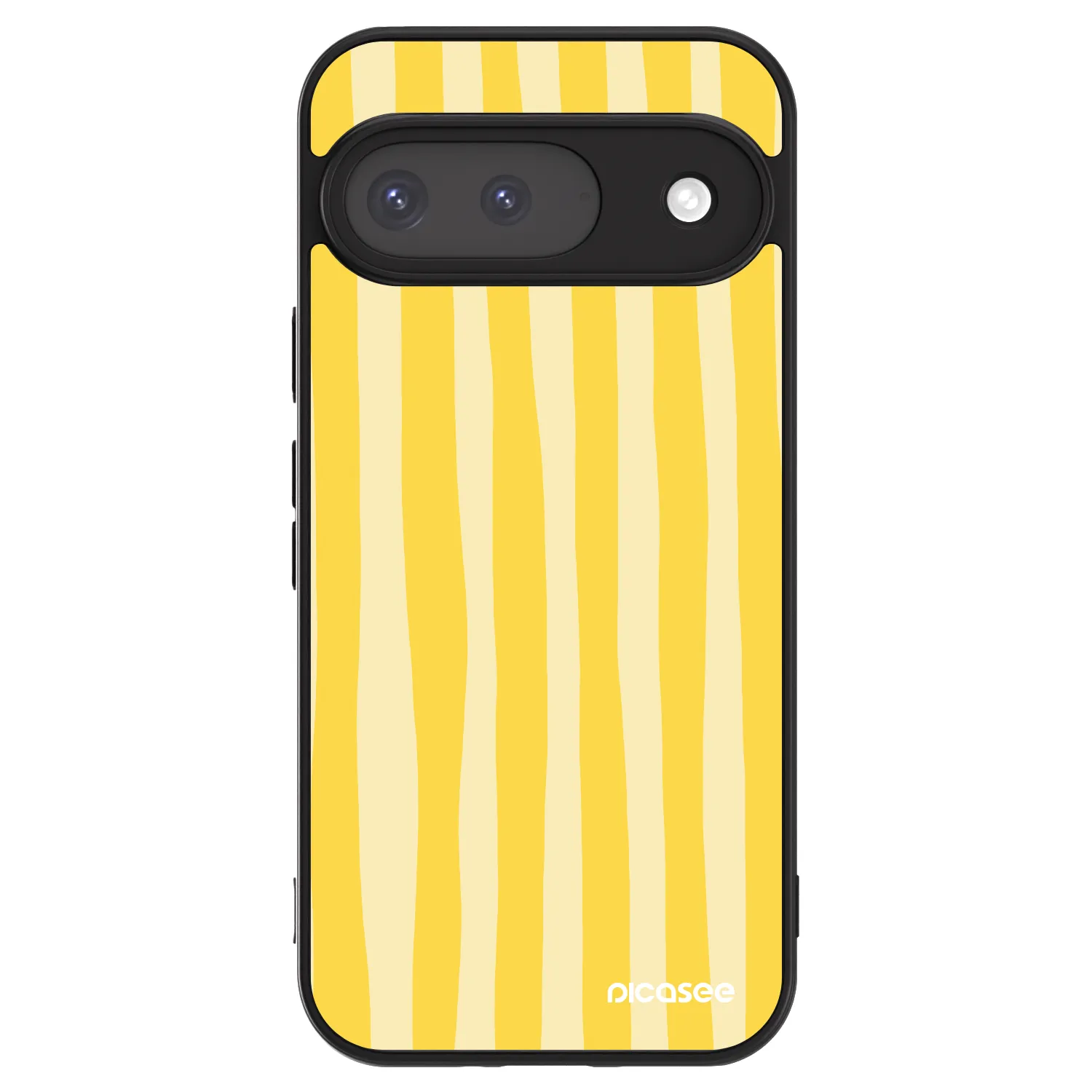Picasee ULTIMATE CASE Google Pixel 9 - készülékre - Lines lemon