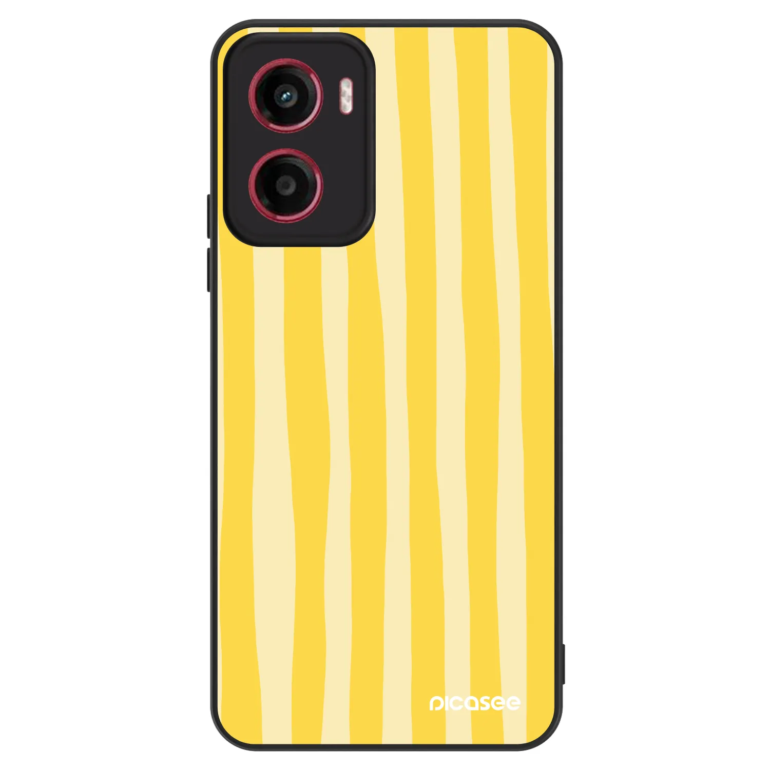 Picasee ULTIMATE CASE Motorola Moto G05 - készülékre - Lines lemon