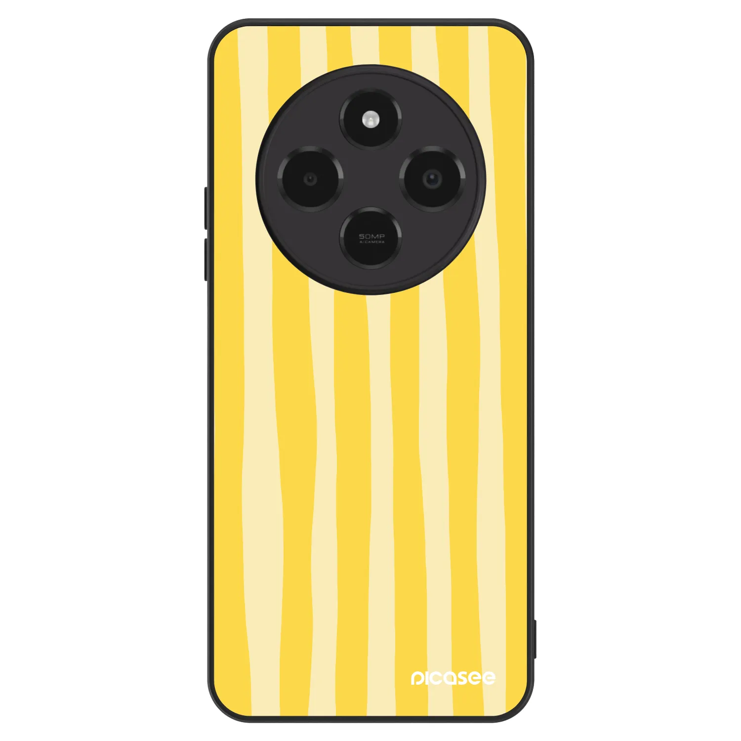 Picasee ULTIMATE CASE Xiaomi Poco C75 - készülékre - Lines lemon