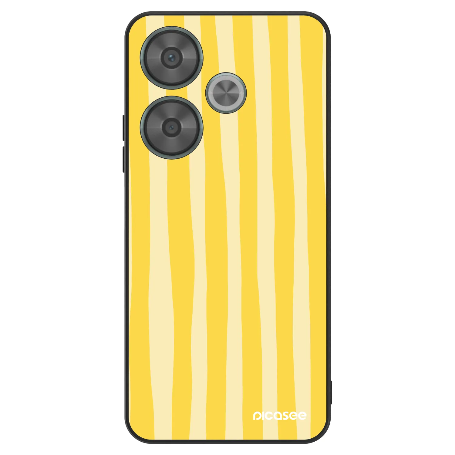 Picasee ULTIMATE CASE Xiaomi Poco F6 - készülékre - Lines lemon