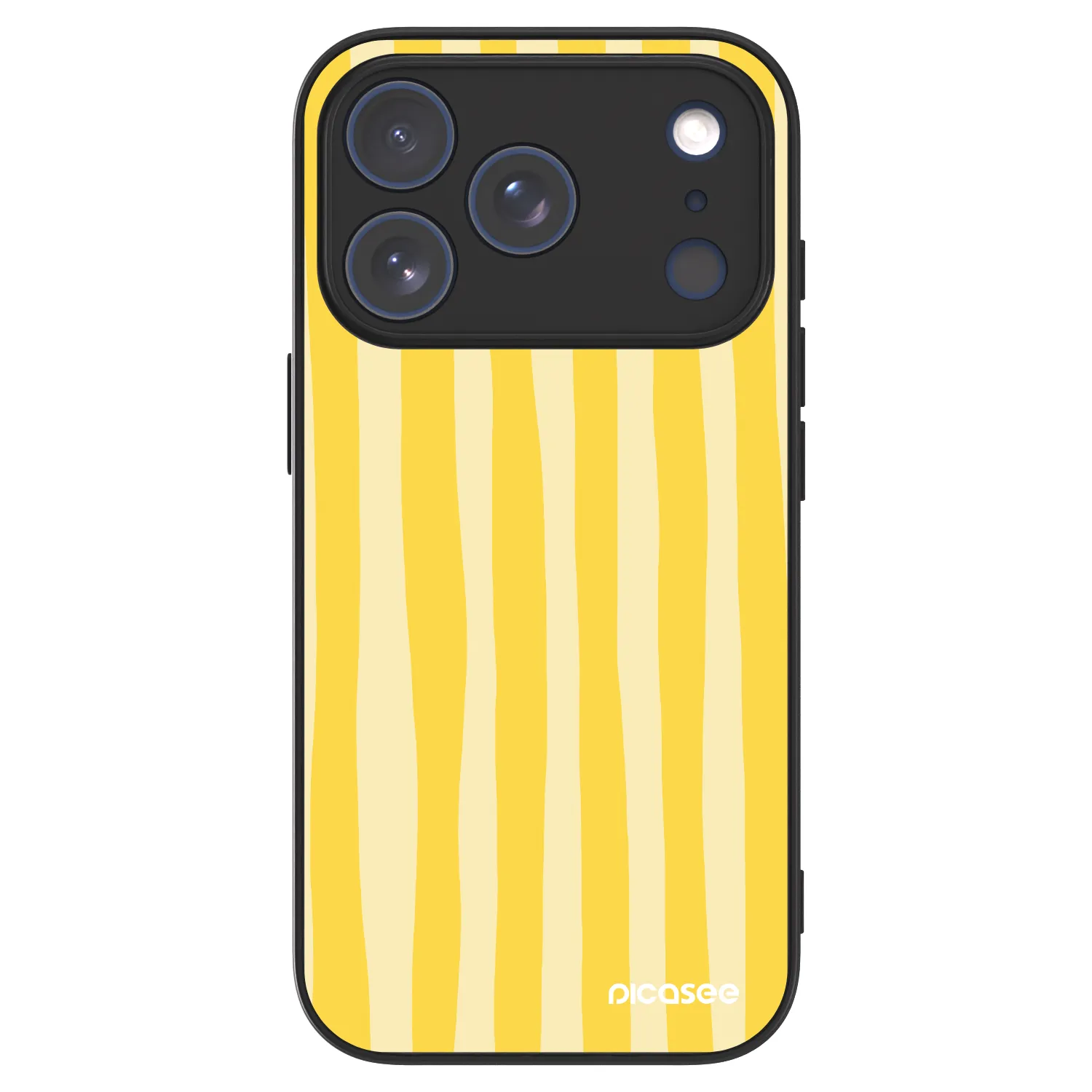 Picasee ULTIMATE CASE Apple iPhone 17 Pro - készülékre - Lines lemon