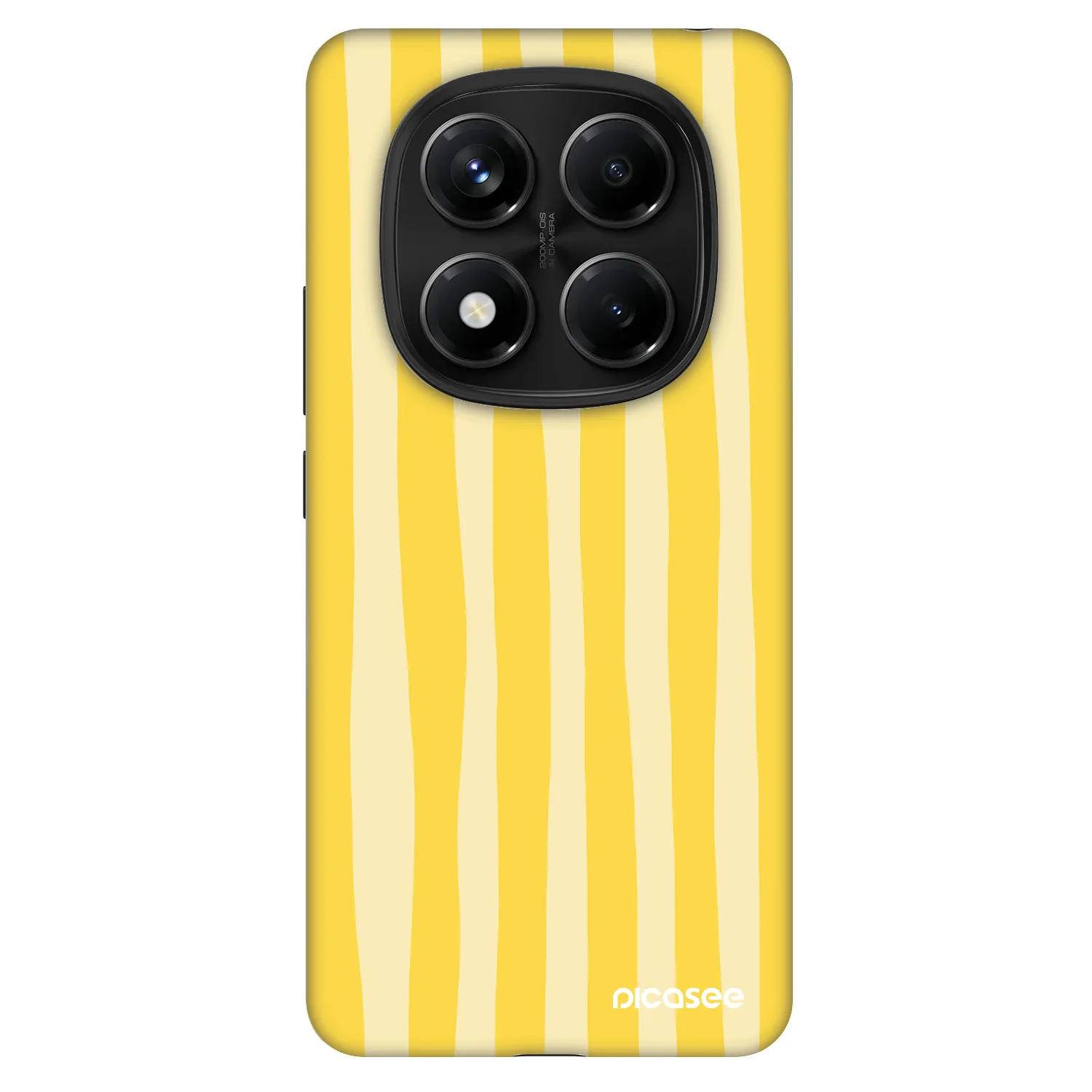 Picasee Fashion Case Xiaomi Redmi Note 14 Pro 5G - Lines lemon