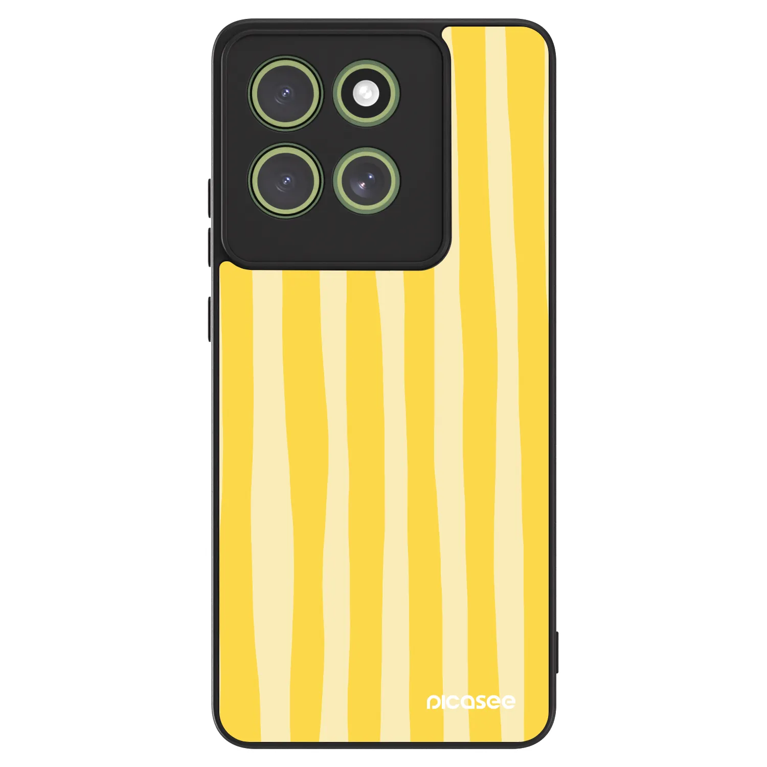 Picasee ULTIMATE CASE Motorola Moto G86 5G - készülékre - Lines lemon