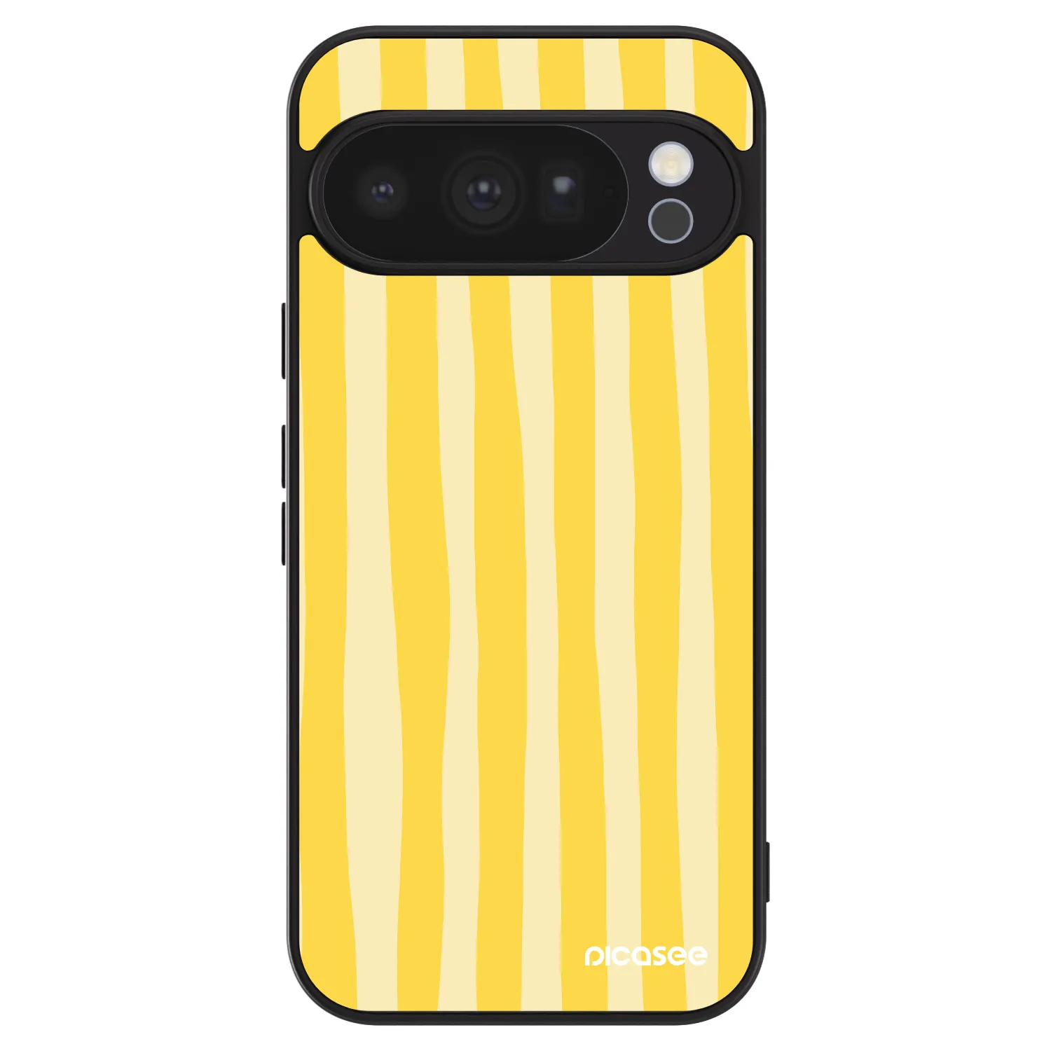 Picasee ULTIMATE CASE Google Pixel 10 Pro - készülékre - Lines lemon