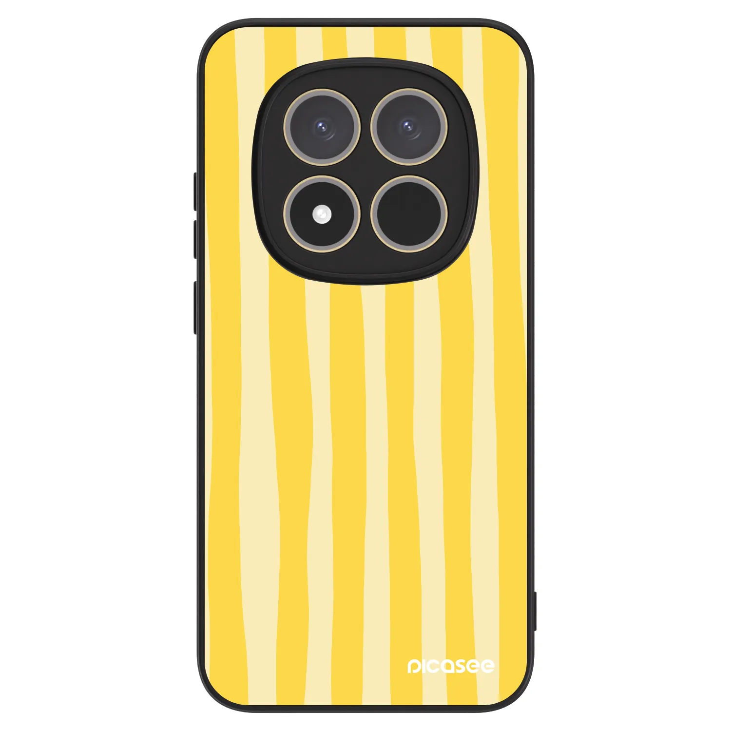Picasee ULTIMATE CASE Xiaomi Redmi Note 15 Pro 5G - készülékre - Lines lemon