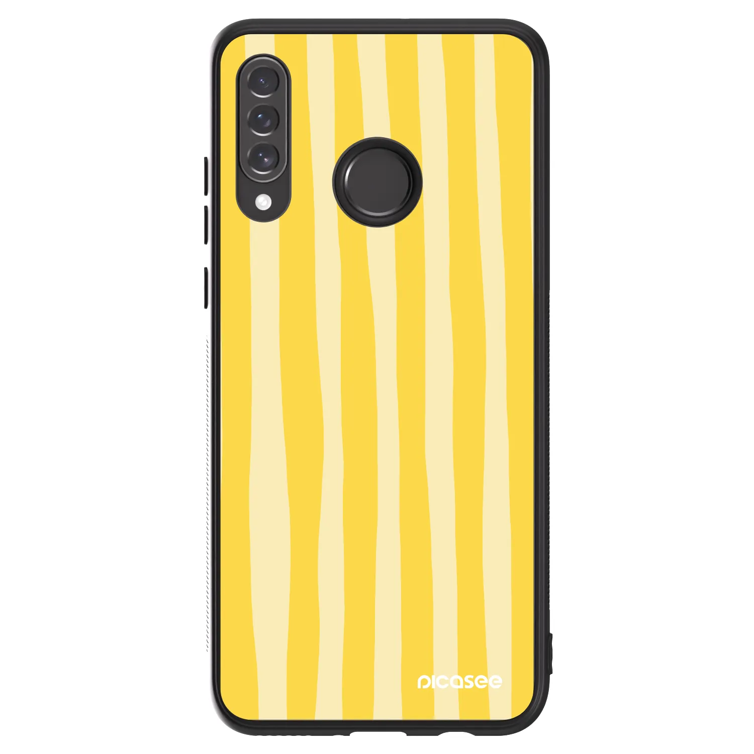 Picasee ULTIMATE CASE Huawei P30 Lite - készülékre - Lines lemon