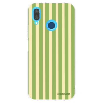 Picasee átlátszó szilikon tok az alábbi mobiltelefonokra Huawei P20 Lite - Lines Matcha