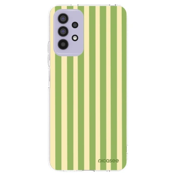 Picasee átlátszó szilikon tok az alábbi mobiltelefonokra Samsung Galaxy A32 4G SM-A325F - Lines Matcha