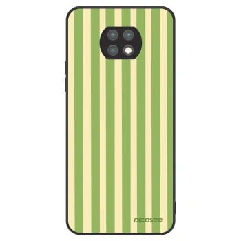 Szilikon tok erre a típusra Xiaomi Redmi Note 9T - Lines Matcha