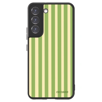 Szilikon tok erre a típusra Samsung Galaxy S22 5G - Lines Matcha