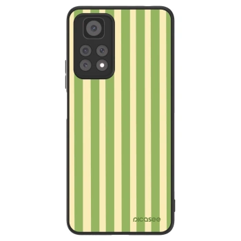 Picasee ULTIMATE CASE Xiaomi Redmi Note 11 Pro 5G - készülékre - Lines Matcha
