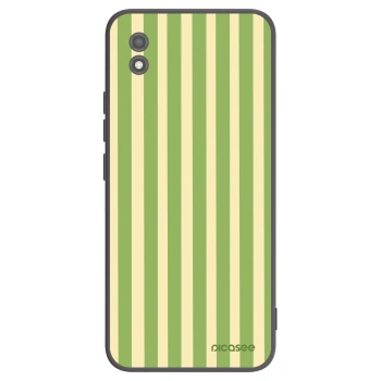Picasee fekete szilikon tok az alábbi mobiltelefonokra Realme C11 (2021) - Lines Matcha