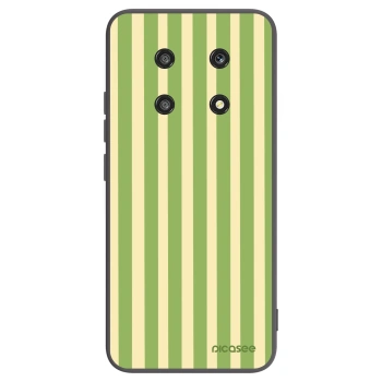 Picasee fekete szilikon tok az alábbi mobiltelefonokra Honor Magic4 Lite 5G - Lines Matcha