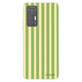 Picasee átlátszó szilikon tok az alábbi mobiltelefonokra Xiaomi 12 Lite - Lines Matcha