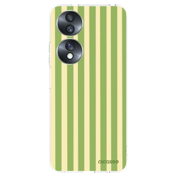 Picasee átlátszó szilikon tok az alábbi mobiltelefonokra Honor 70 - Lines Matcha