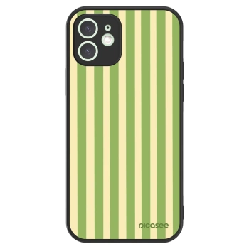 Picasee ULTIMATE CASE MagSafe Apple iPhone 12 - készülékre - Lines Matcha