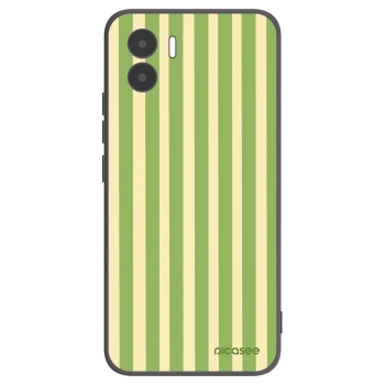 Picasee fekete szilikon tok az alábbi mobiltelefonokra Xiaomi Redmi A1 - Lines Matcha
