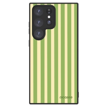 Picasee ULTIMATE CASE Samsung Galaxy S23 Ultra 5G - készülékre - Lines Matcha