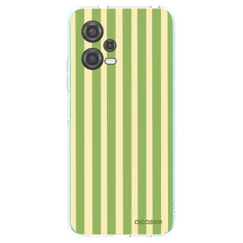 Picasee átlátszó szilikon tok az alábbi mobiltelefonokra Xiaomi Poco X5 - Lines Matcha