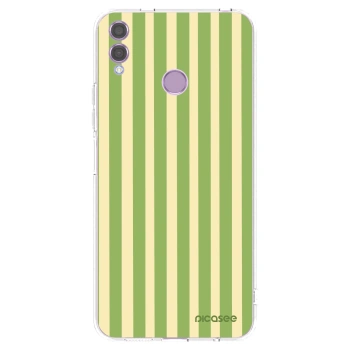 Picasee átlátszó szilikon tok az alábbi mobiltelefonokra Honor 8X - Lines Matcha