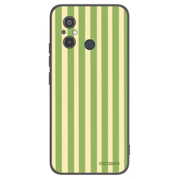 Picasee fekete szilikon tok az alábbi mobiltelefonokra Xiaomi Redmi 12C - Lines Matcha