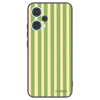 Picasee fekete szilikon tok az alábbi mobiltelefonokra Xiaomi Poco F5 - Lines Matcha