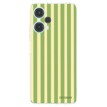 Picasee átlátszó szilikon tok az alábbi mobiltelefonokra Xiaomi Poco F5 - Lines Matcha