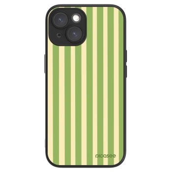 Picasee ULTIMATE CASE MagSafe Apple iPhone 15 - készülékre - Lines Matcha
