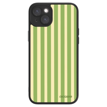 Picasee ULTIMATE CASE MagSafe Apple iPhone 15 Plus - készülékre - Lines Matcha