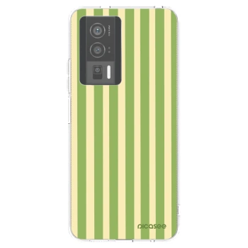 Picasee átlátszó szilikon tok az alábbi mobiltelefonokra Xiaomi Poco F5 Pro 5G - Lines Matcha
