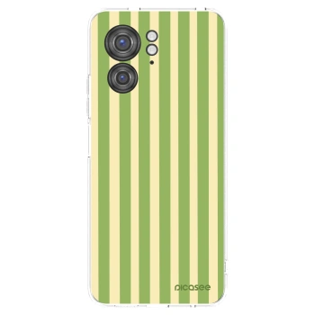 Picasee átlátszó szilikon tok az alábbi mobiltelefonokra Motorola Edge 40 - Lines Matcha
