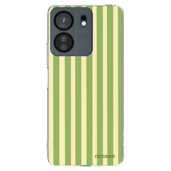 Picasee átlátszó szilikon tok az alábbi mobiltelefonokra Xiaomi Redmi 13C 4G - Lines Matcha