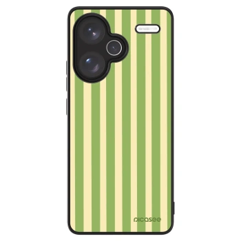 Picasee ULTIMATE CASE Xiaomi Redmi Note 13 Pro+ 5G - készülékre - Lines Matcha