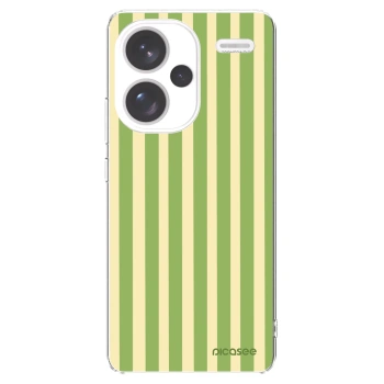 Picasee átlátszó szilikon tok az alábbi mobiltelefonokra Xiaomi Redmi Note 13 Pro+ 5G - Lines Matcha