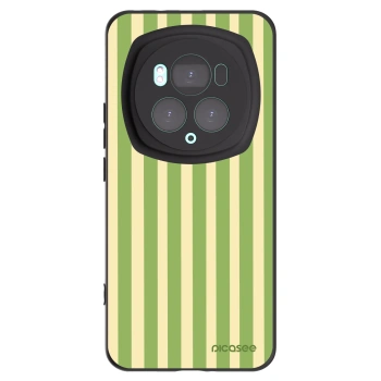 Picasee fekete szilikon tok az alábbi mobiltelefonokra Honor Magic6 Pro - Lines Matcha