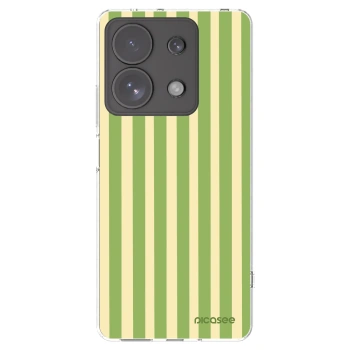 Picasee átlátszó szilikon tok az alábbi mobiltelefonokra Xiaomi Redmi Note 13 Pro 4G - Lines Matcha
