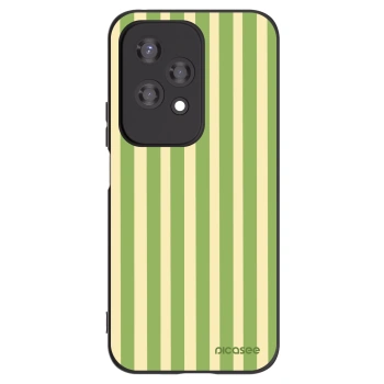 Picasee fekete szilikon tok az alábbi mobiltelefonokra Honor 200 Lite - Lines Matcha