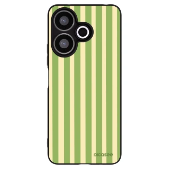 Picasee fekete szilikon tok az alábbi mobiltelefonokra Xiaomi Redmi 13 4G - Lines Matcha