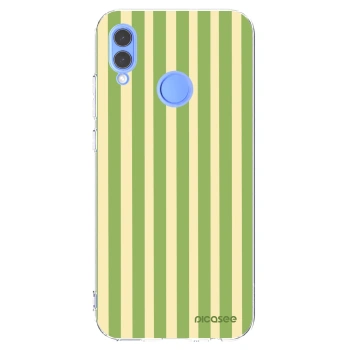 Picasee átlátszó szilikon tok az alábbi mobiltelefonokra Honor 10 Lite - Lines Matcha