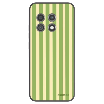 Picasee fekete szilikon tok az alábbi mobiltelefonokra OnePlus 11 5G - Lines Matcha