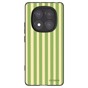 Picasee fekete szilikon tok az alábbi mobiltelefonokra Xiaomi Redmi Note 14 Pro 5G - Lines Matcha
