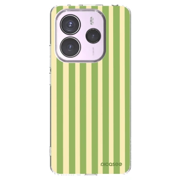 Picasee átlátszó szilikon tok az alábbi mobiltelefonokra Xiaomi Redmi Note 14 5G - Lines Matcha