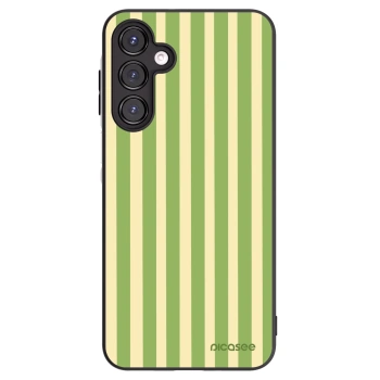 Picasee fekete szilikon tok az alábbi mobiltelefonokra Samsung Galaxy A16 5G - Lines Matcha
